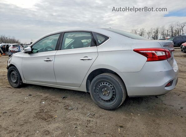3N1AB7AP7GL667778 2016 NISSAN SENTRA Silver Trasero izquierdo