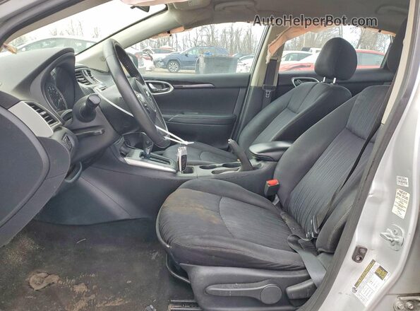 3N1AB7AP7GL667778 2016 NISSAN SENTRA Silver Vista interior delantera