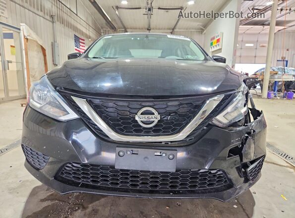 3N1AB7AP7GL669854 2016 NISSAN SENTRA Black Вид спереду