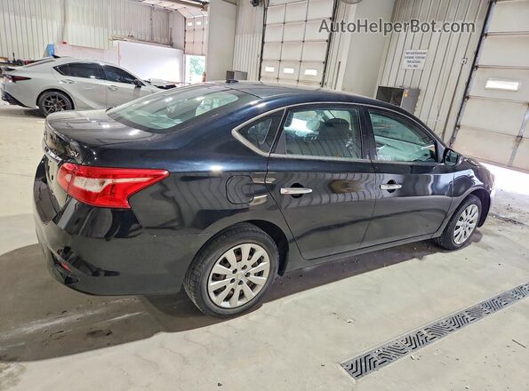 3N1AB7AP7GL669854 2016 NISSAN SENTRA Black Задня права чверть