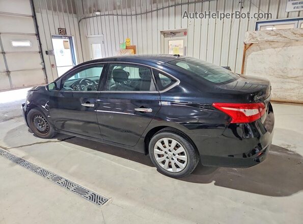 3N1AB7AP7GL669854 2016 NISSAN SENTRA Black Задня ліва чверть