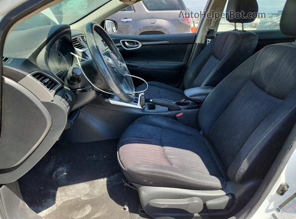 3N1AB7AP7GY212321 2016 NISSAN SENTRA White Front interior view