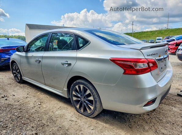 3N1AB7AP7GY225876 2016 NISSAN SENTRA Silver Tył lewy
