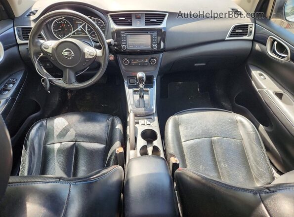 3N1AB7AP7GY225876 2016 NISSAN SENTRA Silver Widok deski rozdzielczej