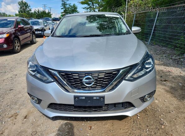 3N1AB7AP7GY225876 2016 NISSAN SENTRA Silver Widok z przodu