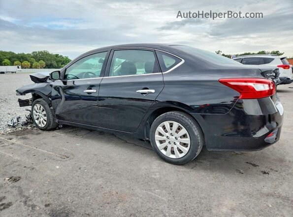 3N1AB7AP7GY240426 2016 NISSAN SENTRA Black Հետևի ձախ