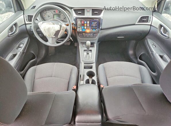 3N1AB7AP7GY240426 2016 NISSAN SENTRA Black Առջևի վահանակի տեսք