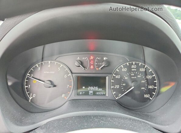 3N1AB7AP7GY240426 2016 NISSAN SENTRA Black Սարքավորումների վահանակի տեսք