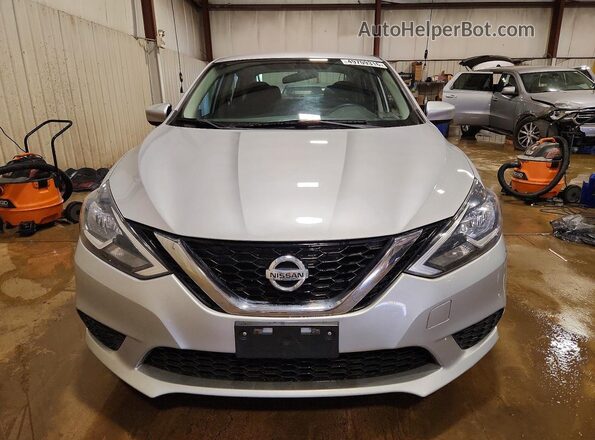 3N1AB7AP7GY244895 2016 NISSAN SENTRA Silver Front view