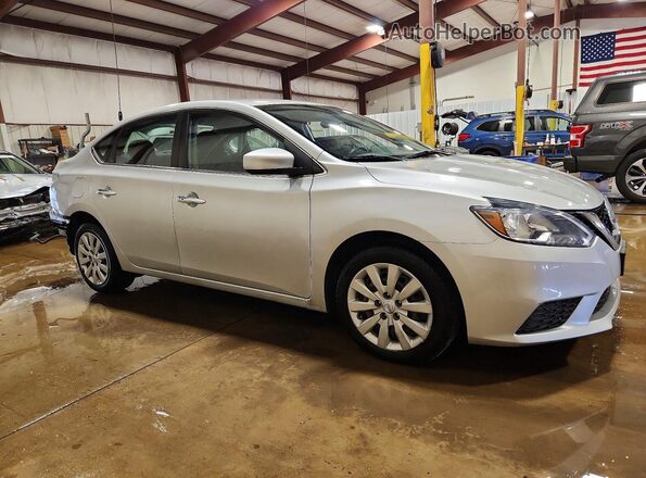 3N1AB7AP7GY244895 2016 NISSAN SENTRA Silver Front right