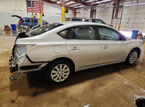 3N1AB7AP7GY244895 2016 NISSAN SENTRA Silver Rear right