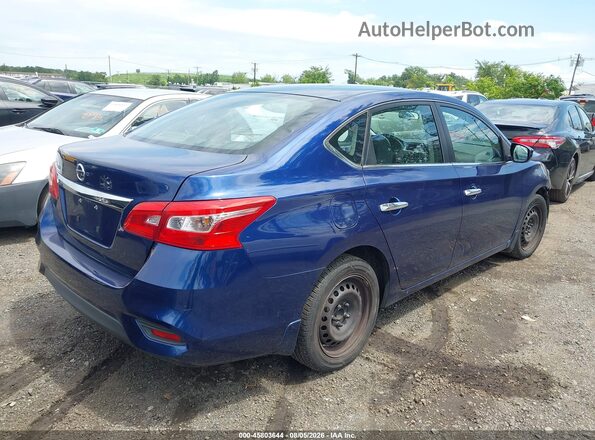 3N1AB7AP7GY258053 2016 NISSAN SENTRA Blue Rear right