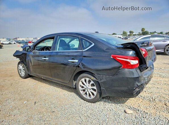 3N1AB7AP7GY262197 2016 NISSAN SENTRA Черный Задняя левая четверть