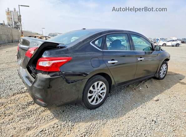 3N1AB7AP7GY262197 2016 NISSAN SENTRA Черный Задняя правая четверть