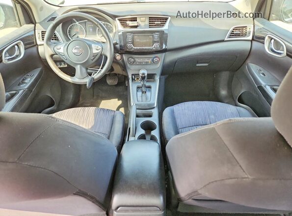 3N1AB7AP7GY262197 2016 NISSAN SENTRA Черный Вид панели приборов