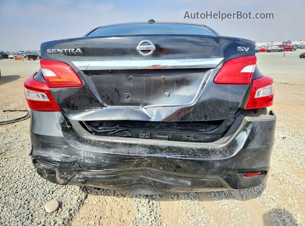 3N1AB7AP7GY262197 2016 NISSAN SENTRA Черный Вид сзади