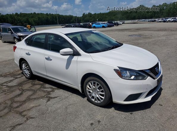 3N1AB7AP7GY264564 2016 NISSAN SENTRA White Delantero derecho