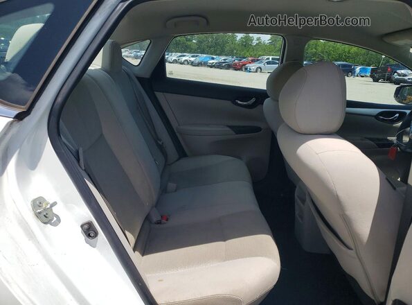 3N1AB7AP7GY264564 2016 NISSAN SENTRA White Vista de los asientos traseros