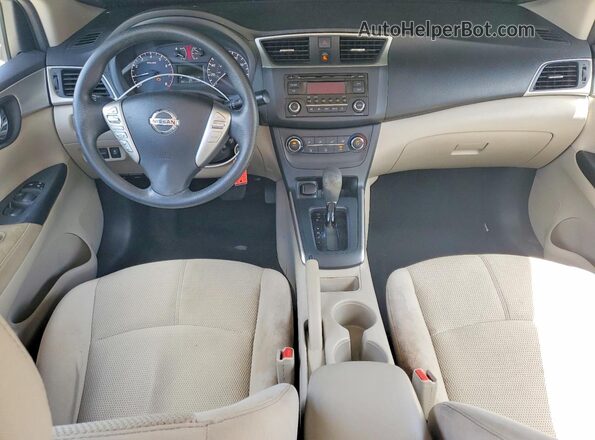 3N1AB7AP7GY264564 2016 NISSAN SENTRA White Vista del salpicadero
