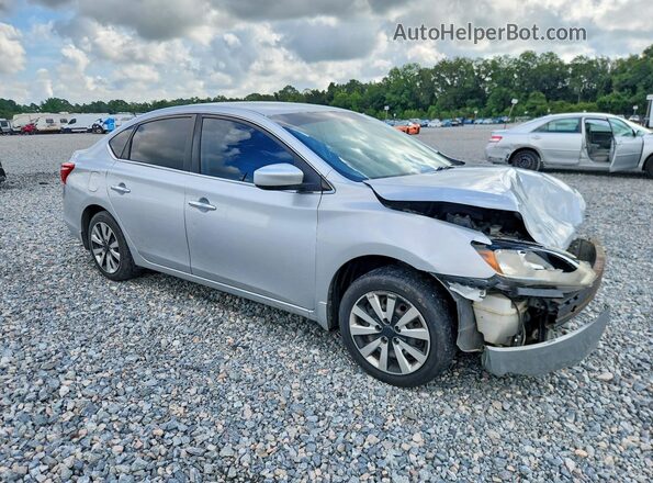3N1AB7AP7GY273393 2016 NISSAN SENTRA Silver Front right