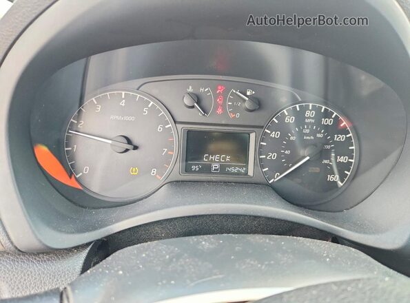 3N1AB7AP7GY273393 2016 NISSAN SENTRA Silver Instrument cluster view