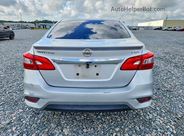 3N1AB7AP7GY273393 2016 NISSAN SENTRA Silver Rear view