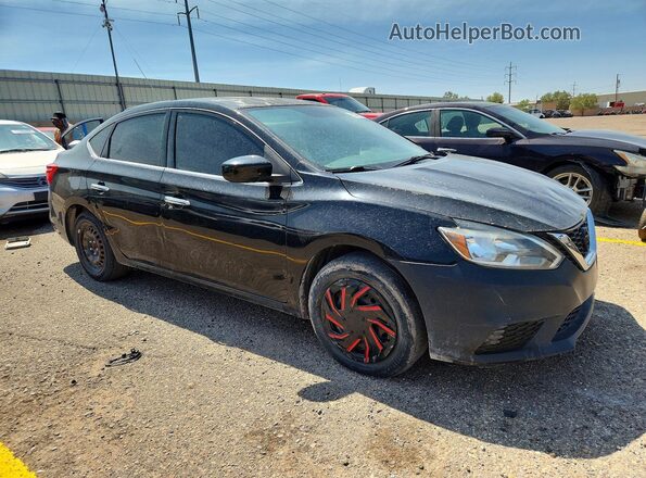3N1AB7AP7GY277637 2016 NISSAN SENTRA Black Front right