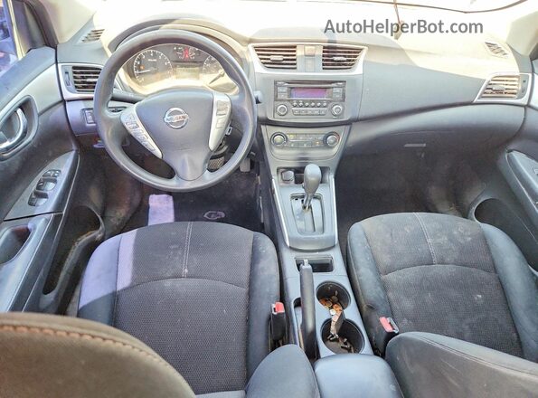 3N1AB7AP7GY277637 2016 NISSAN SENTRA Black Dashboard view