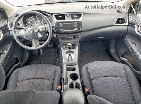 3N1AB7AP7GY311768 2016 NISSAN SENTRA Gray Dashboard view