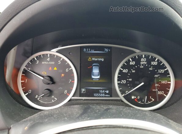 3N1AB7AP7GY311768 2016 NISSAN SENTRA Gray Instrument cluster view