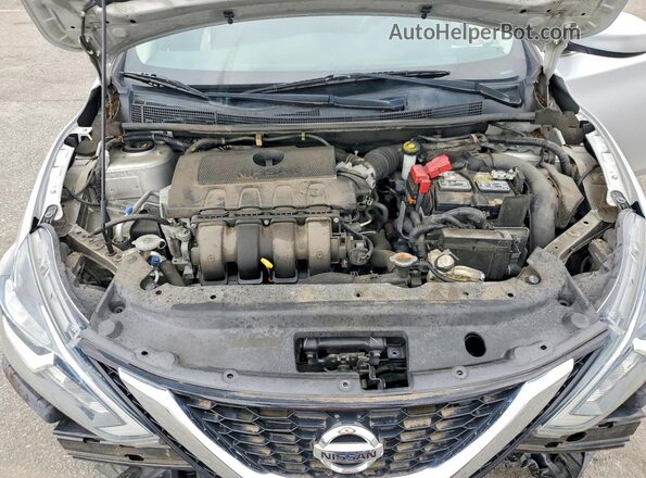 3N1AB7AP7GY311768 2016 NISSAN SENTRA Gray Rear interior view