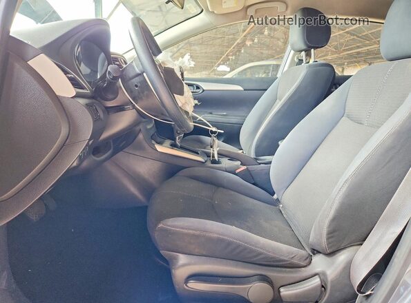 3N1AB7AP7GY313343 2016 NISSAN SENTRA Gray Widok wnętrza z przodu