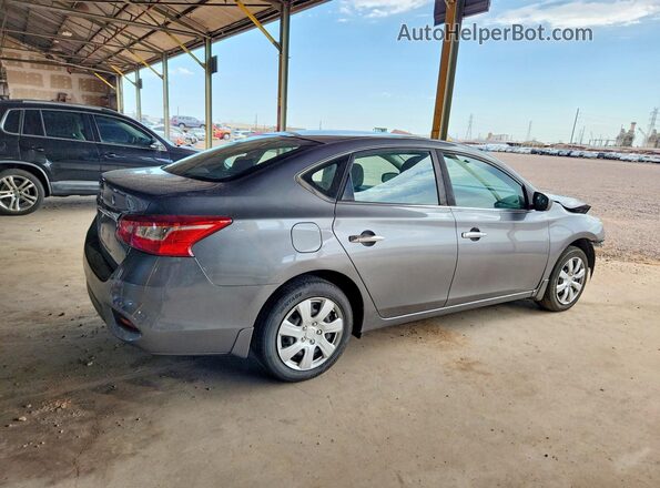 3N1AB7AP7GY313343 2016 NISSAN SENTRA Gray Tył prawy