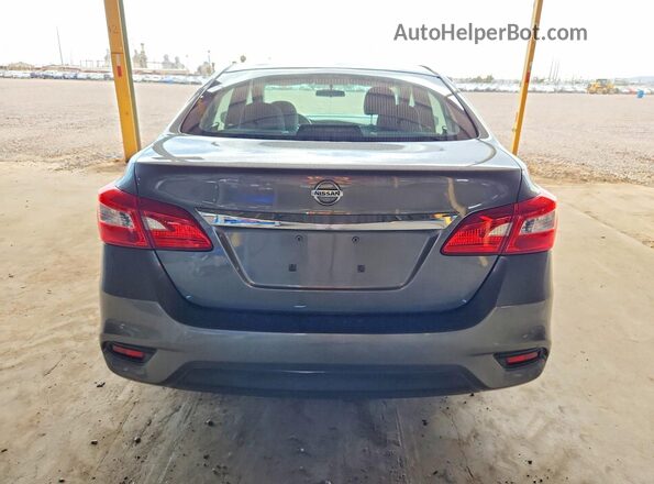 3N1AB7AP7GY313343 2016 NISSAN SENTRA Gray Widok z tyłu