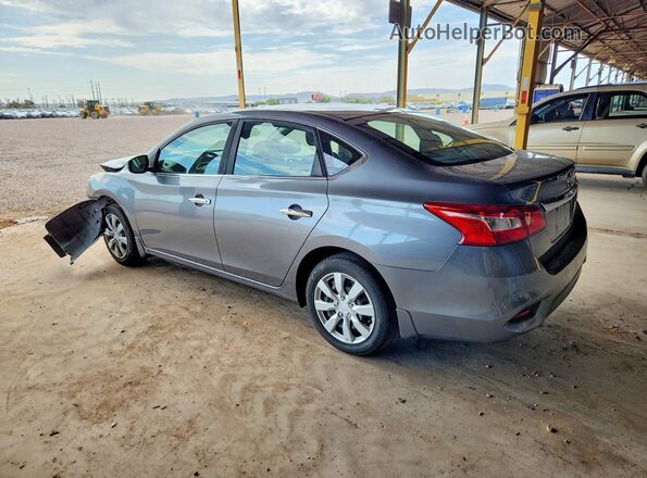 3N1AB7AP7GY313343 2016 NISSAN SENTRA Gray Tył lewy