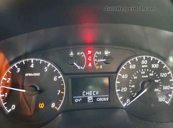 3N1AB7AP7GY313343 2016 NISSAN SENTRA Gray Widok zestawu wskaźników