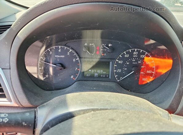 3N1AB7AP7GY318851 2016 NISSAN SENTRA Белый Вид щитка приборов
