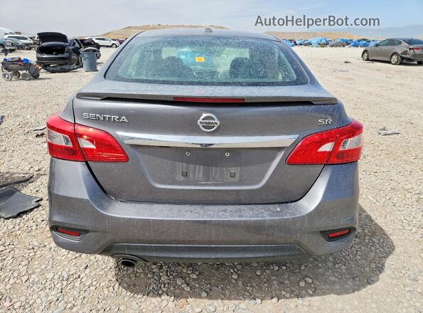 3N1AB7AP7GY332703 2016 NISSAN SENTRA Gray Rear view