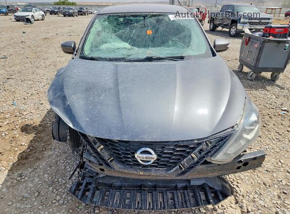 3N1AB7AP7GY332703 2016 NISSAN SENTRA Gray Front view