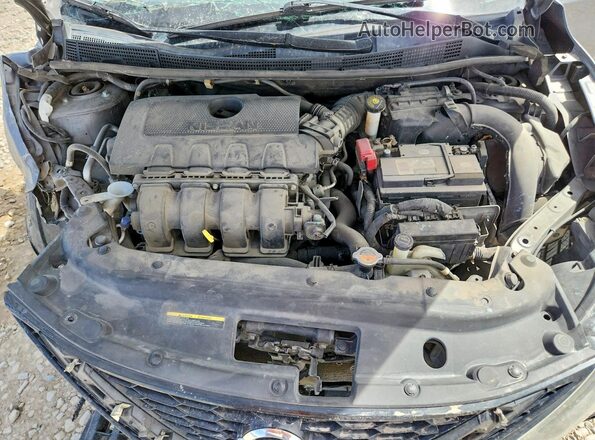 3N1AB7AP7GY332703 2016 NISSAN SENTRA Gray Rear interior view