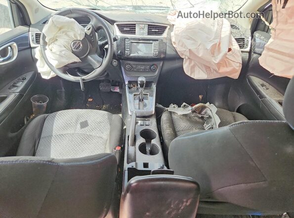 3N1AB7AP7GY332703 2016 NISSAN SENTRA Gray Dashboard view