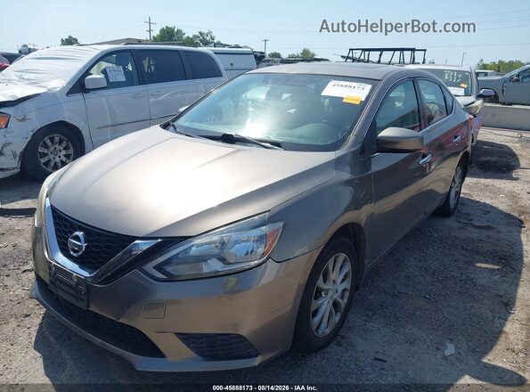 3N1AB7AP7GY338002 2016 NISSAN SENTRA Beige Front left