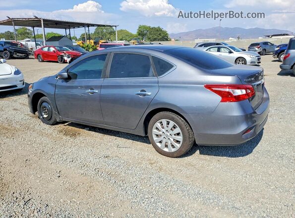3N1AB7AP7HL640811 2017 NISSAN SENTRA Gray Rear left
