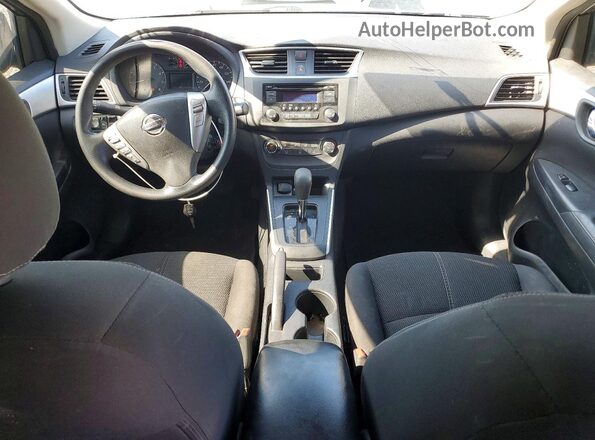 3N1AB7AP7HL640811 2017 NISSAN SENTRA Gray Dashboard view