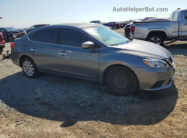 3N1AB7AP7HL640811 2017 NISSAN SENTRA Gray Front right