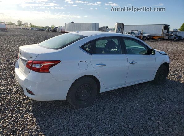 3N1AB7AP7HL671623 2017 NISSAN SENTRA White Задня права чверть