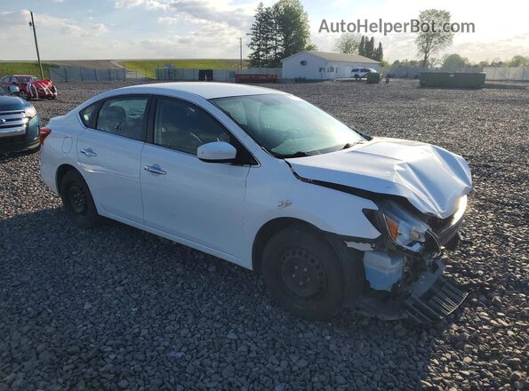 3N1AB7AP7HL671623 2017 NISSAN SENTRA White Передня права чверть