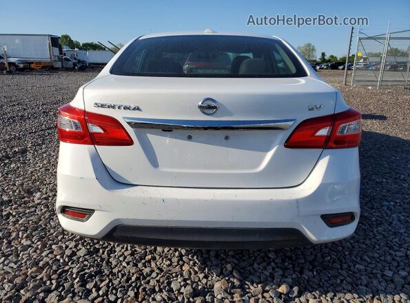 3N1AB7AP7HL671623 2017 NISSAN SENTRA White Вид ззаду