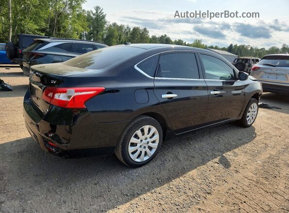 3N1AB7AP7HL672299 2017 NISSAN SENTRA Black Հետևի աջ
