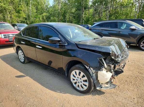 3N1AB7AP7HL672299 2017 NISSAN SENTRA Black Առջևի աջ